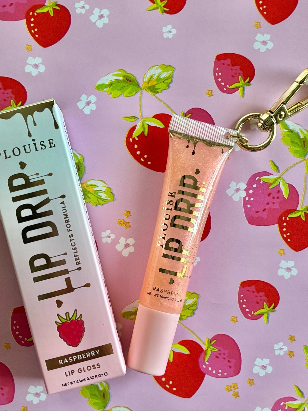 P.Louise Lip Drip Raspberry Lip Gloss